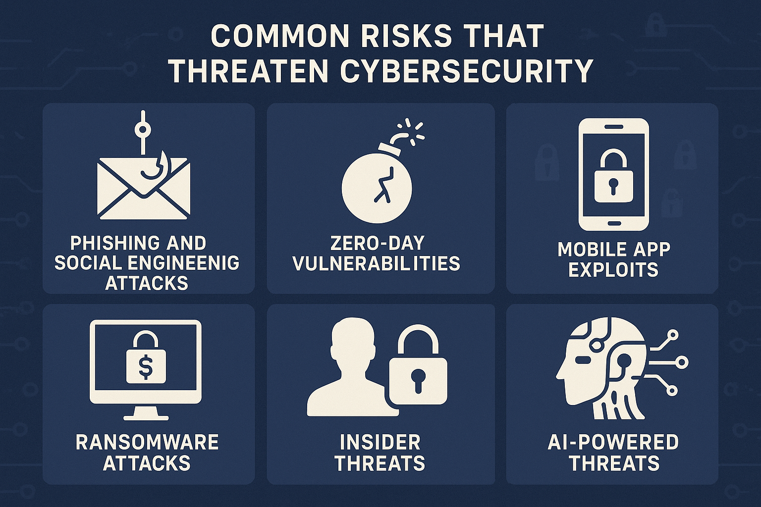 Common Risks That Threaten Cybersecurity