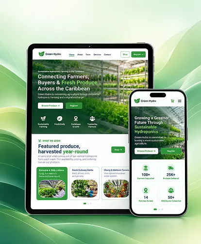 Green-Hydro | Sustainable Agriculture Platform