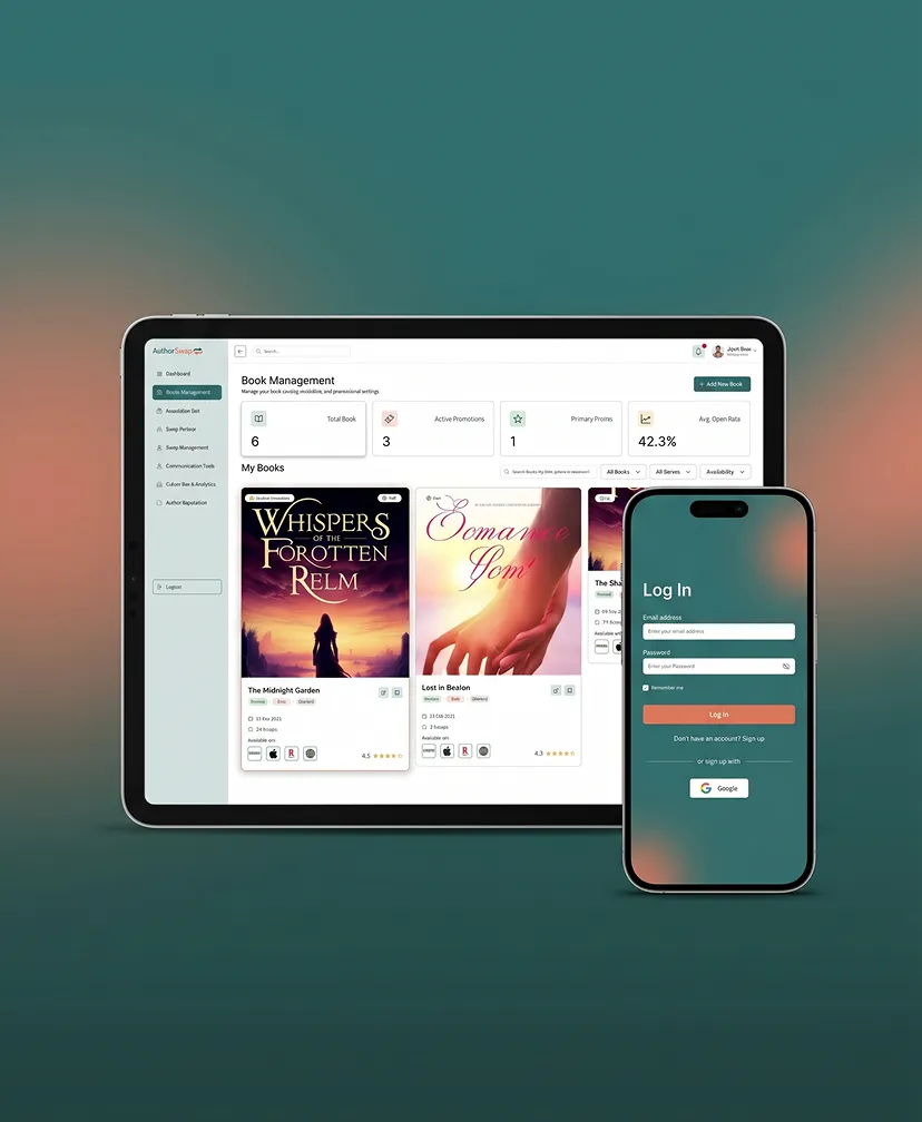 AuthorSwap: Author Newsletter Swap & Book Promotion Platform